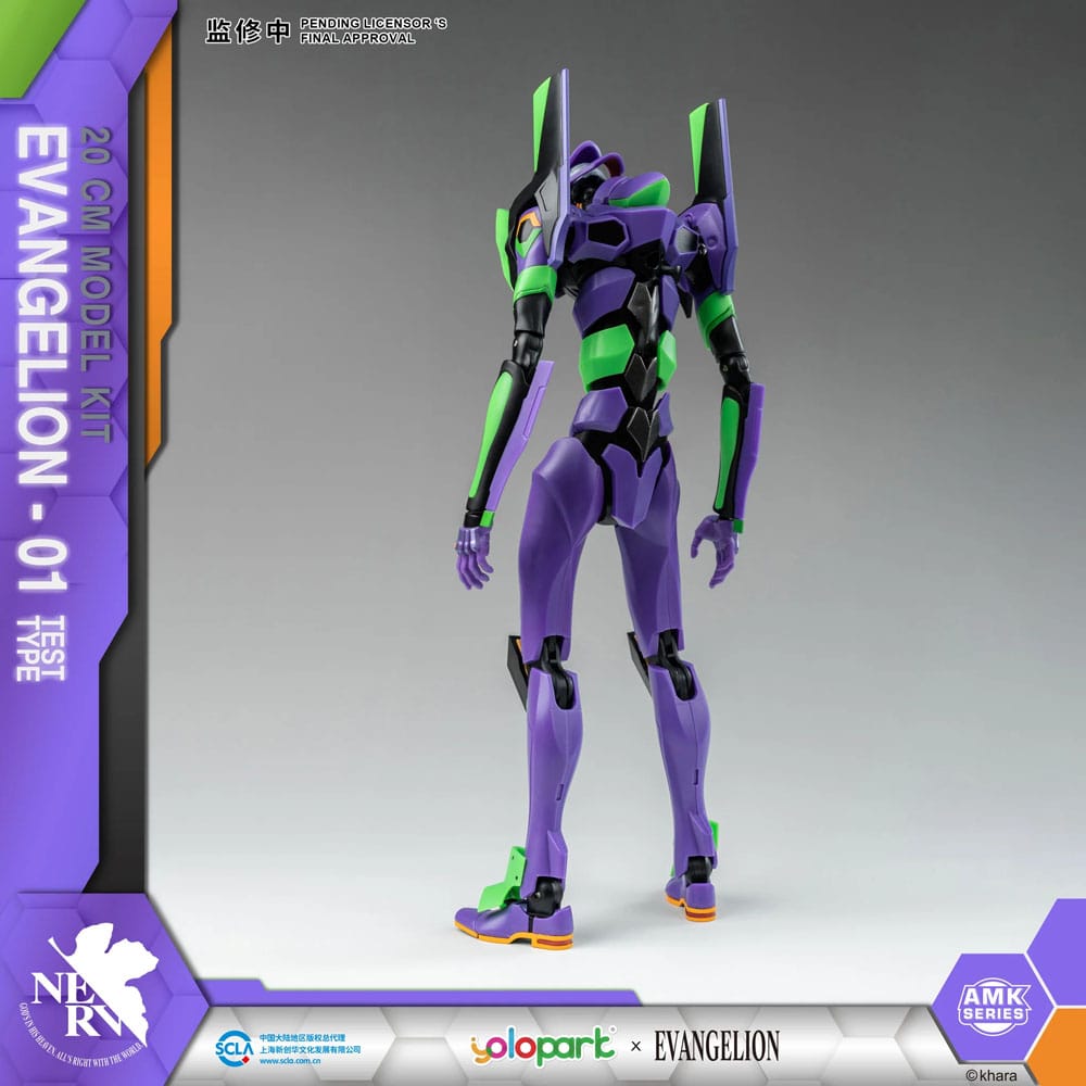 Evangelion Model Kit AMK Series Unit EVA TEST TYPE-01