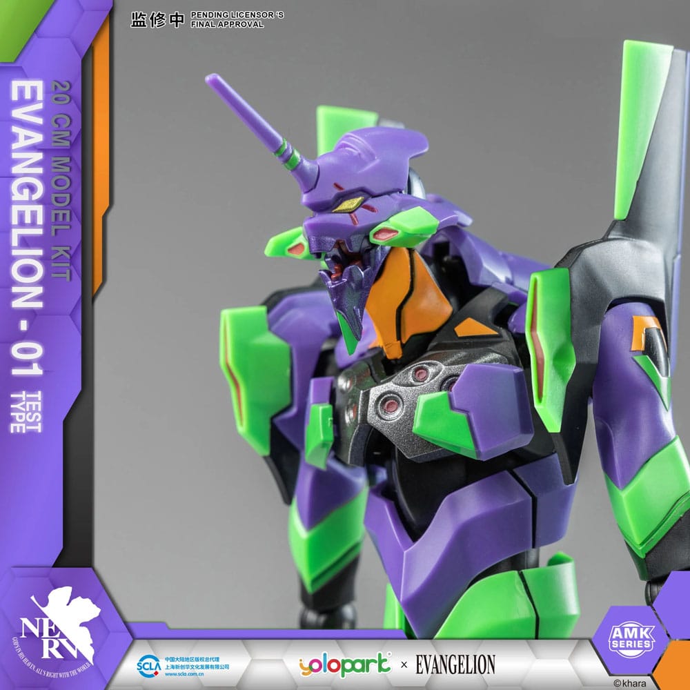 Evangelion Model Kit AMK Series Unit EVA TEST TYPE-01