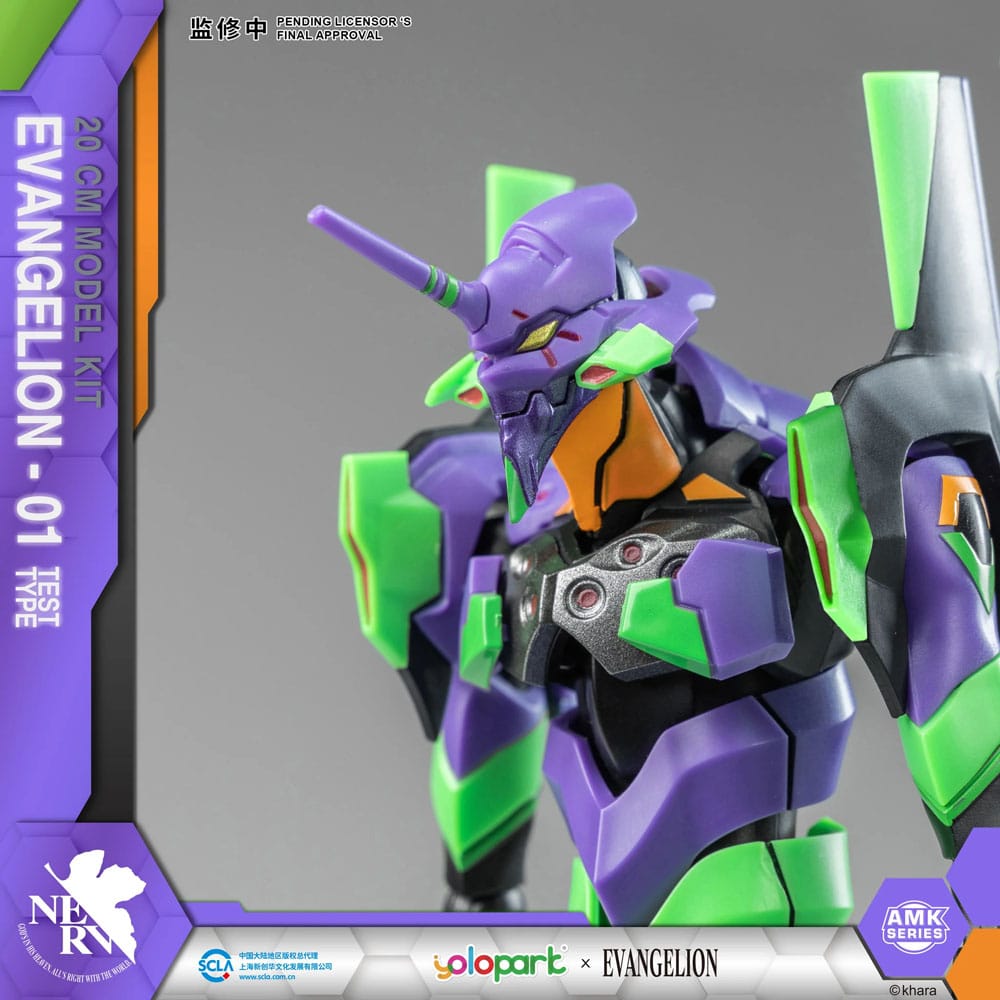 Evangelion Model Kit AMK Series Unit EVA TEST TYPE-01