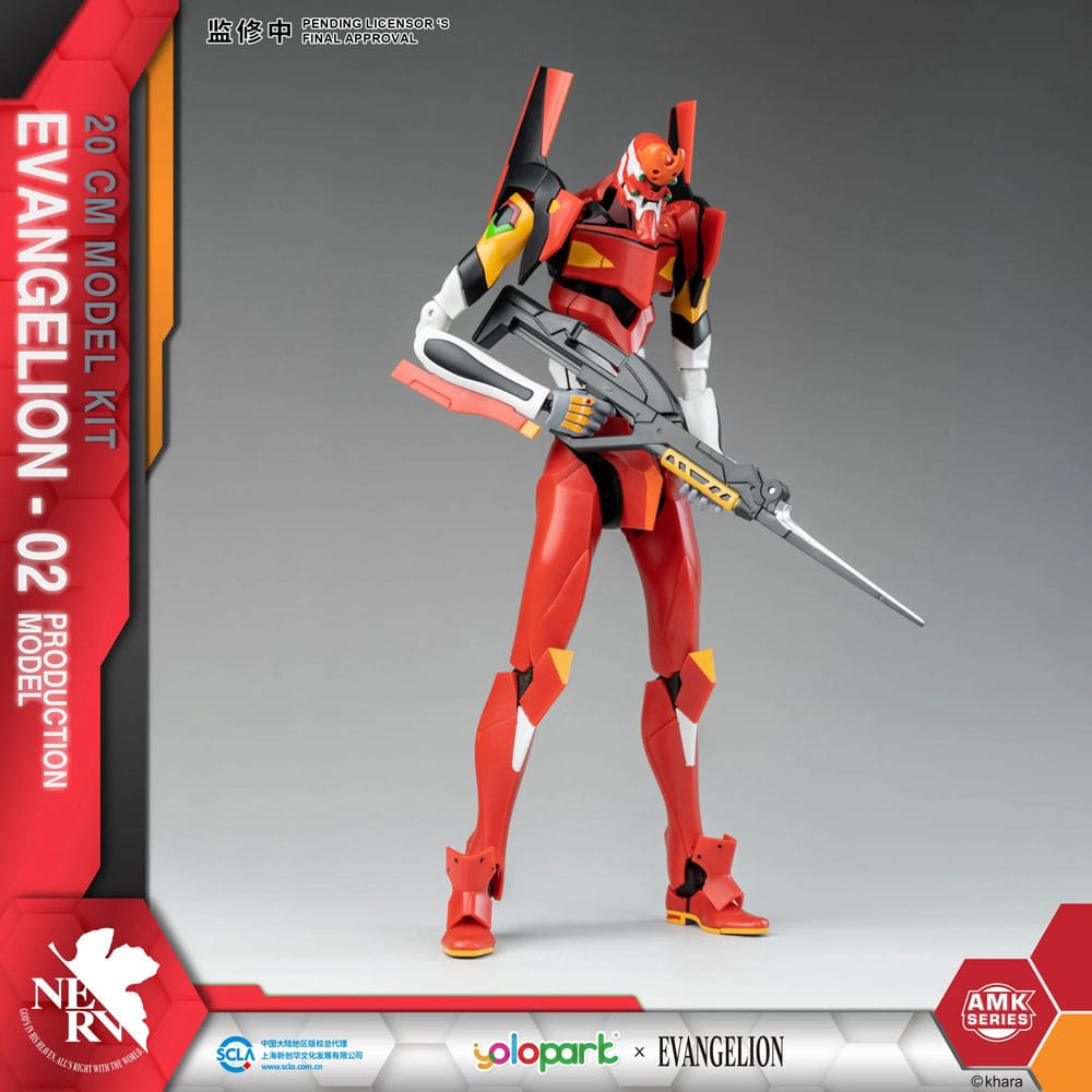 Evangelion Model Kit AMK Series Unit EVA TYPE-02