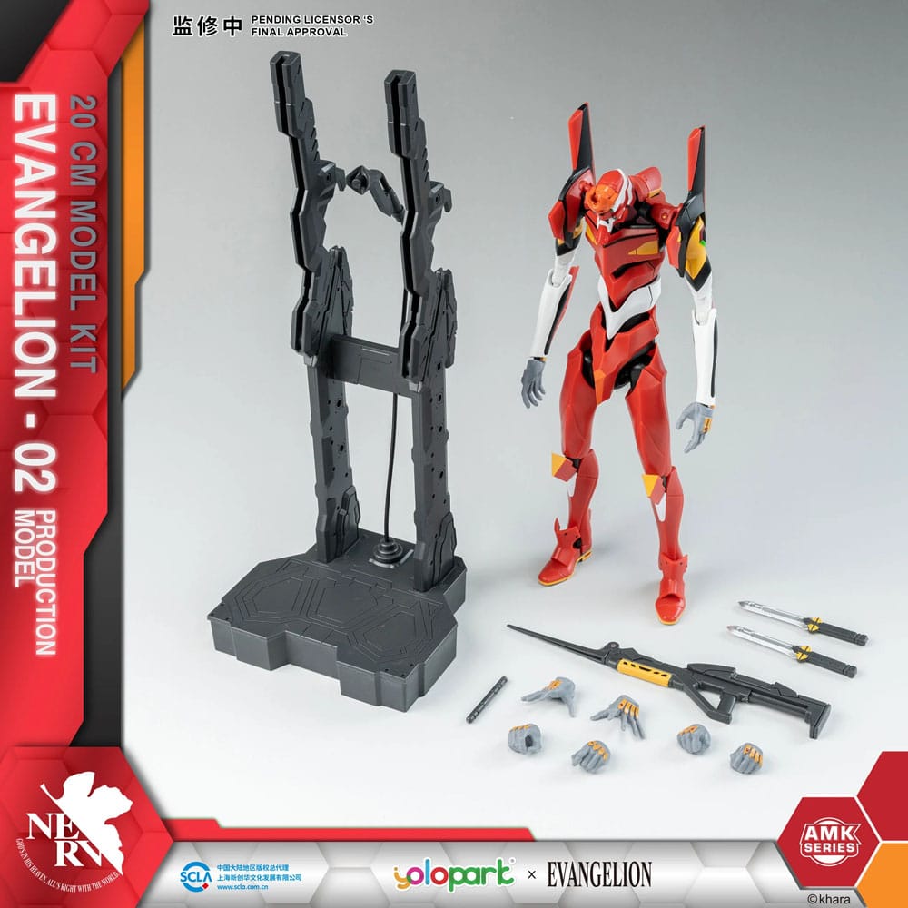 Evangelion Model Kit AMK Series Unit EVA TYPE-02