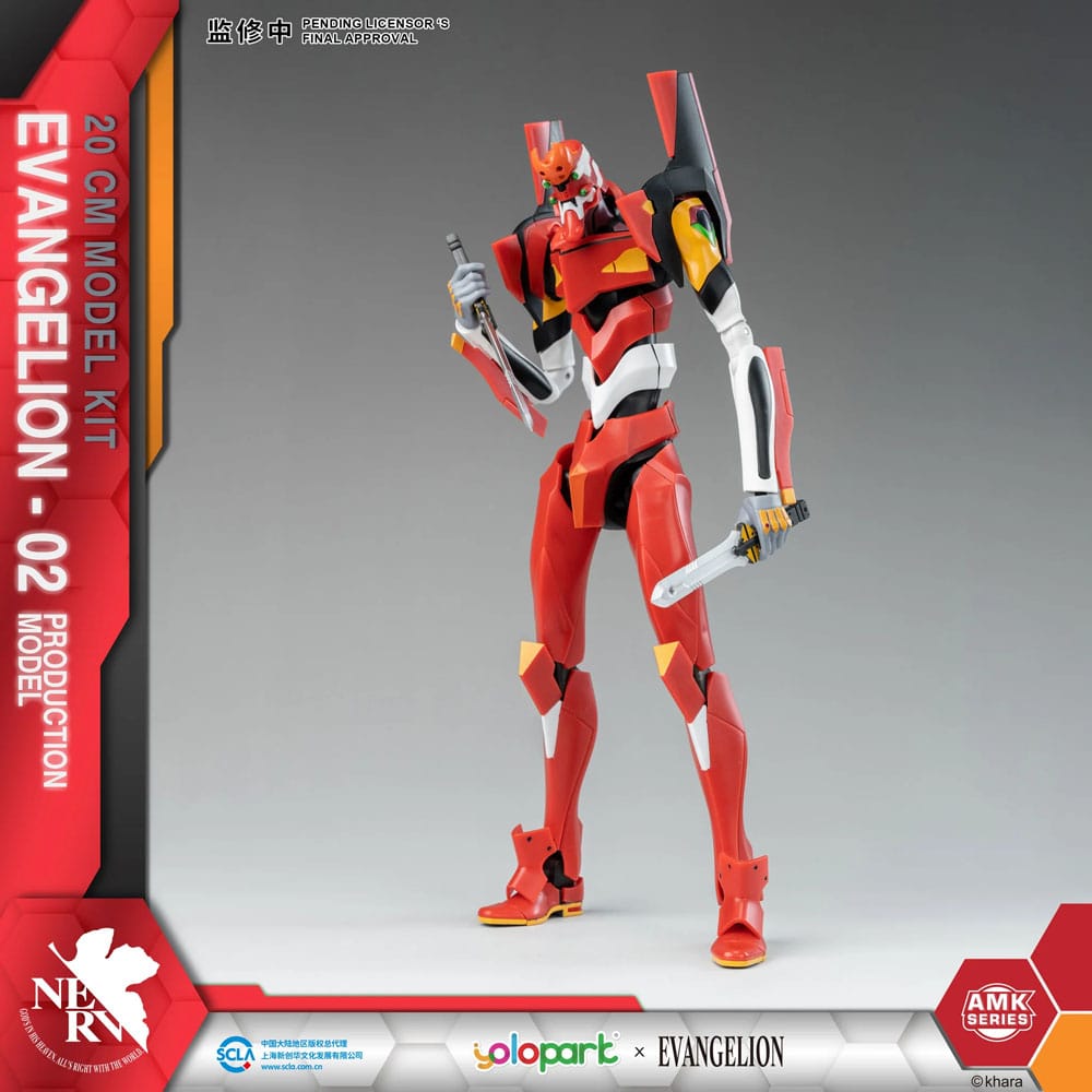 Evangelion Model Kit AMK Series Unit EVA TYPE-02