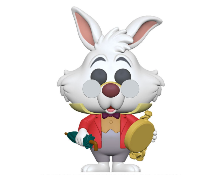 Alice im Wunderland - Weißes Kaninchen 1062