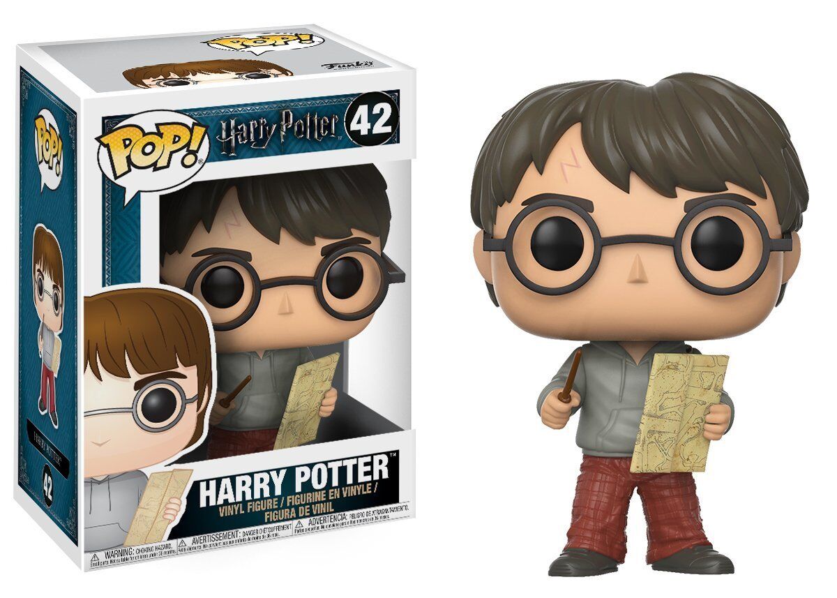Harry Potter mit Karte des Rumtreibers 42 Pop!