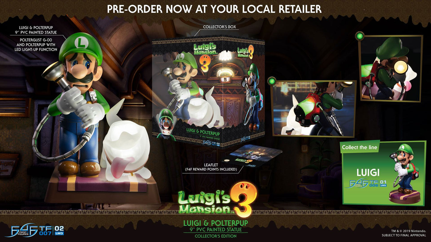 Luigi's Mansion 3 - Luigi & Polterpup
