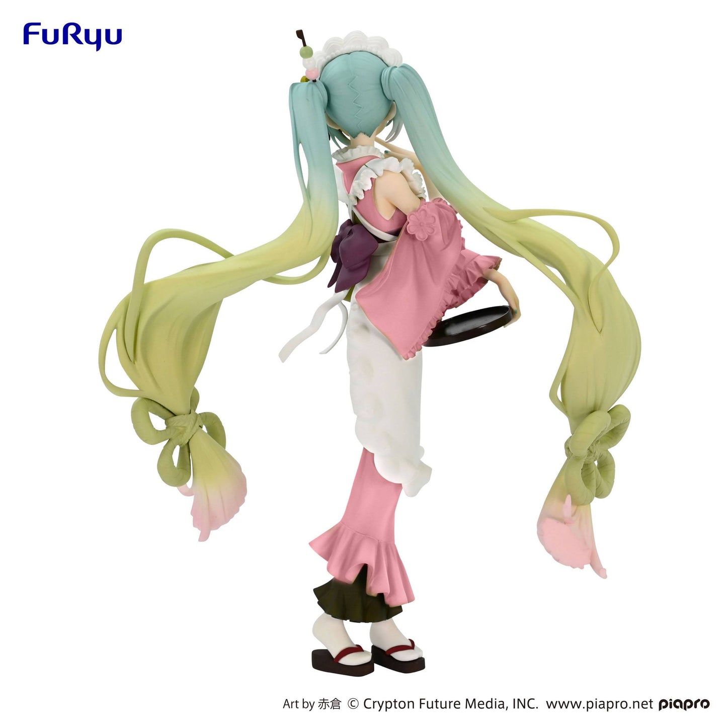 Hatsune Miku Figure Matcha Green Tea Parfait