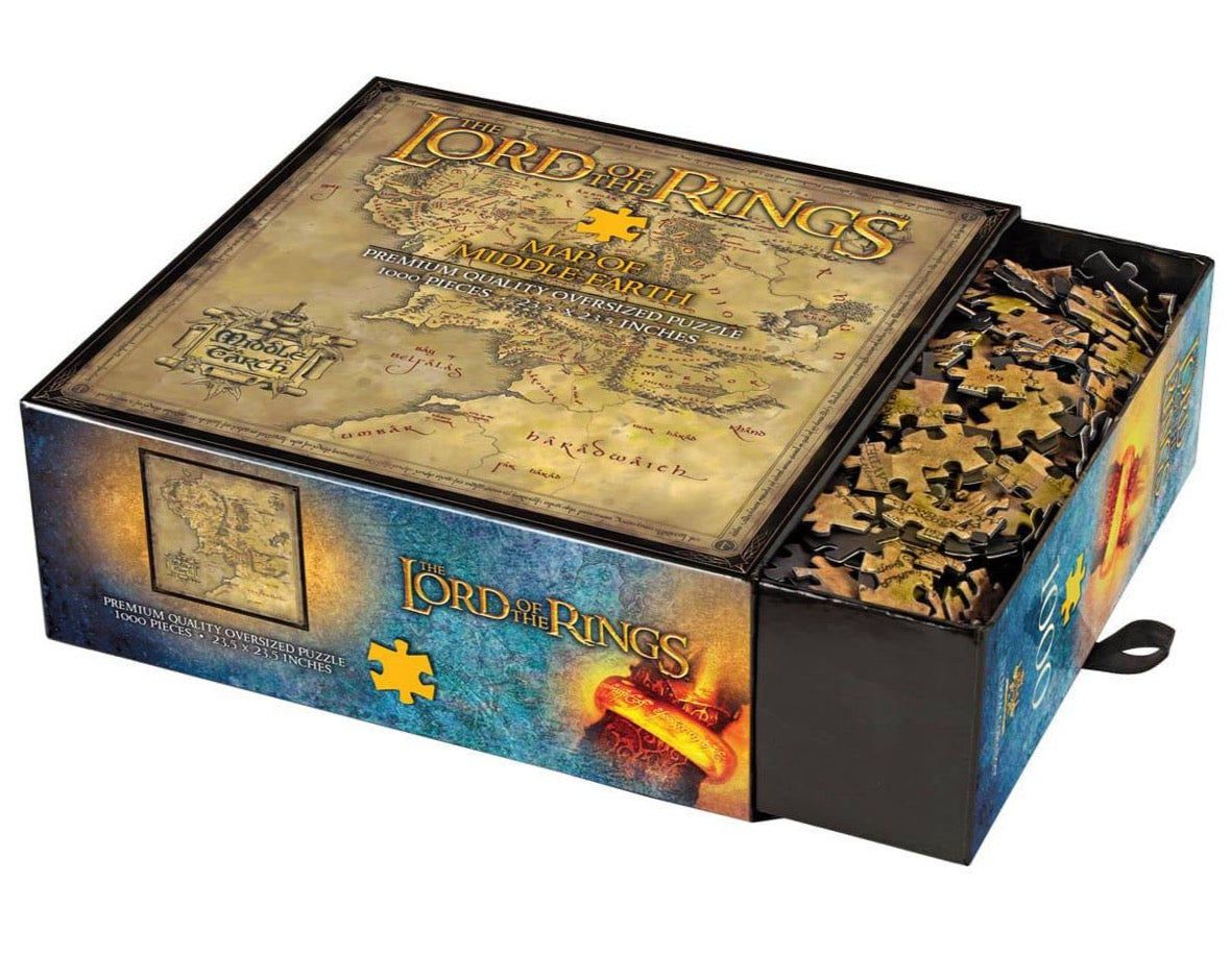 Lord Of The Rings - Middle Earth Map Puzzle