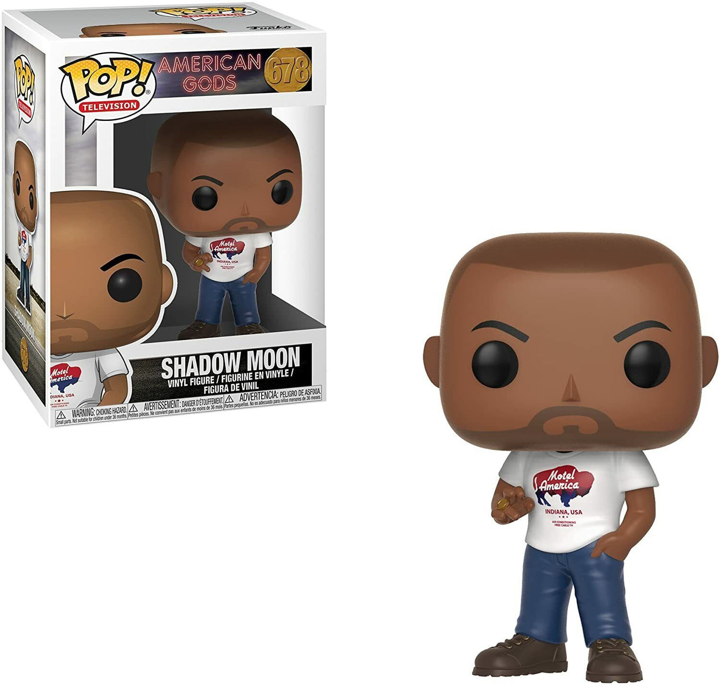American Gods POP! SHADOW MOON #678