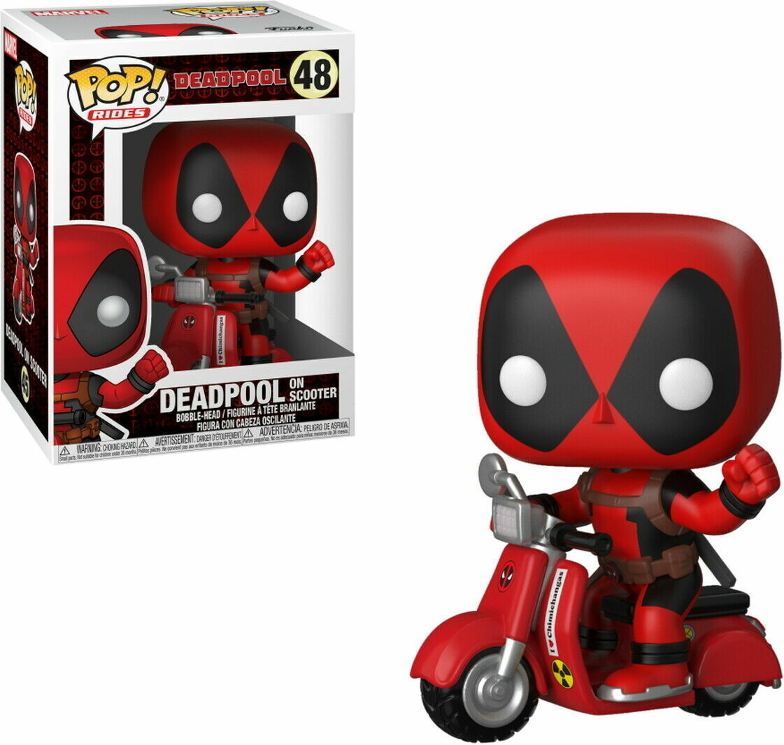 Deadpool On Scooter #48 Pop!