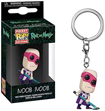 Rick And Morty Pocket POP! Keychain NOOB NOOB