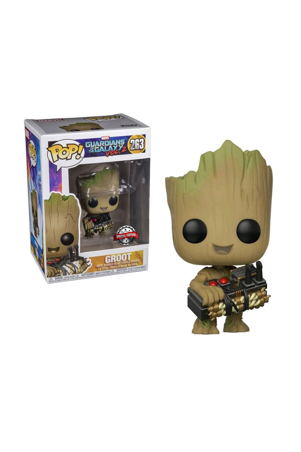 Guardians of the Galaxy Guardiani Galassia POP! GROOT #263 Special
