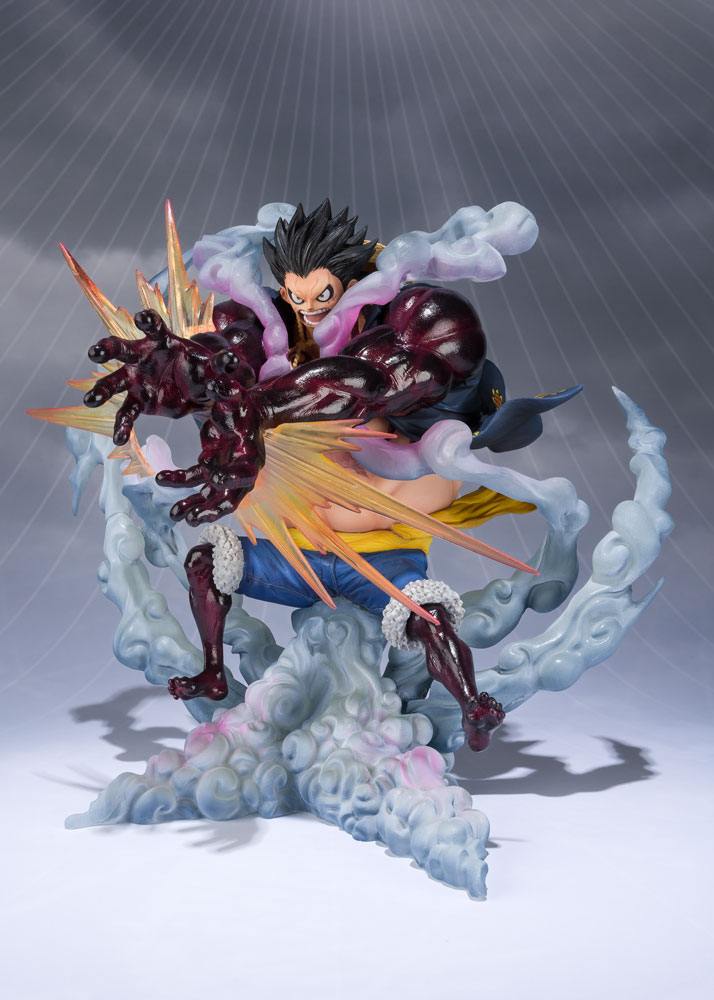 One Piece FiguartsZERO Statue MONKEY D. LUFFY GEAR 4 LEO BAZOOKA REISSUE