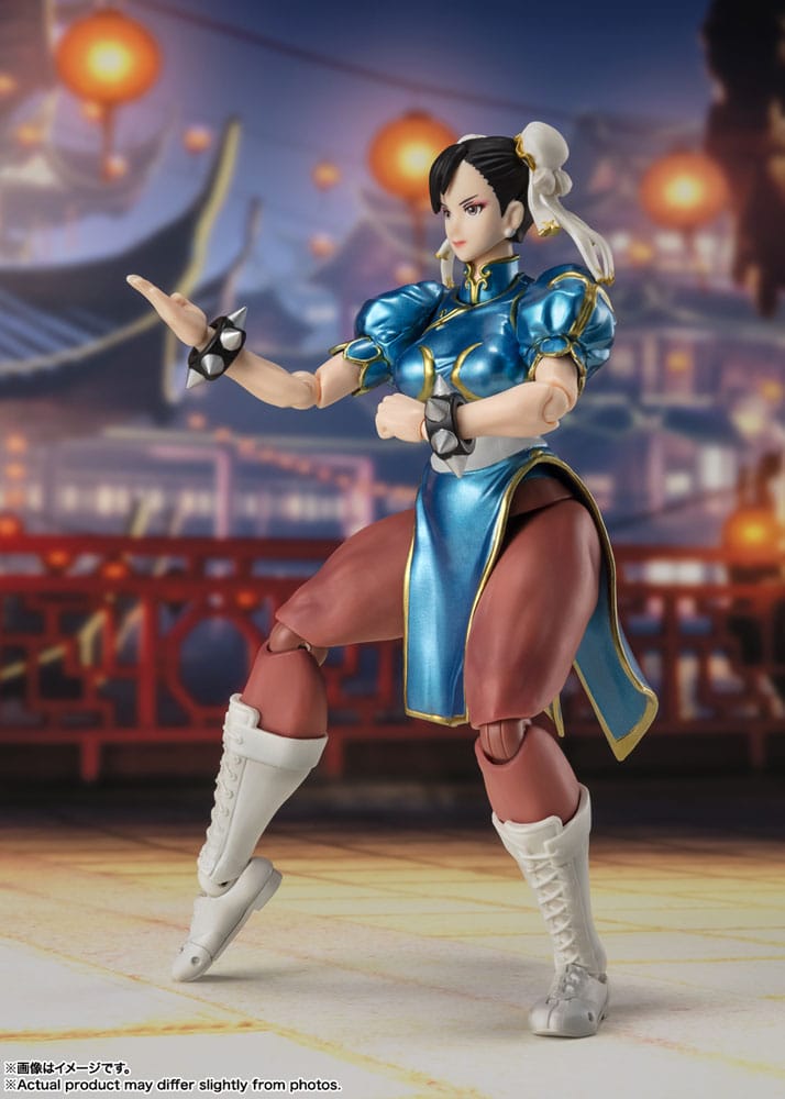 Street Fighter S.H. Figuarts Action Figure CHUN-LI (OUTFIT 2)