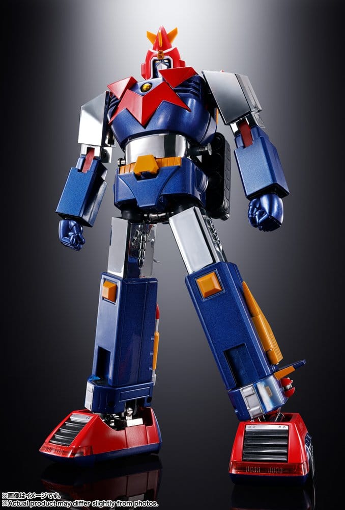 Super Electromagnetic Machine Voltes V Soul of Chogokin Diecast Action Figure GX-31SP CHODENJI MACHINE VOLTES V CHOGOKIN 50TH VER.