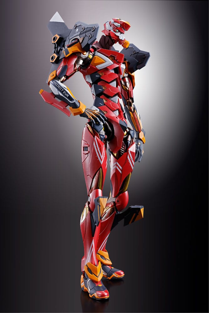 Neon Genesis Evangelion Metal Build Action Figure EVA PRODUCTION MODEL-02 30TH WITH THE SPEAR OF CASSIUS