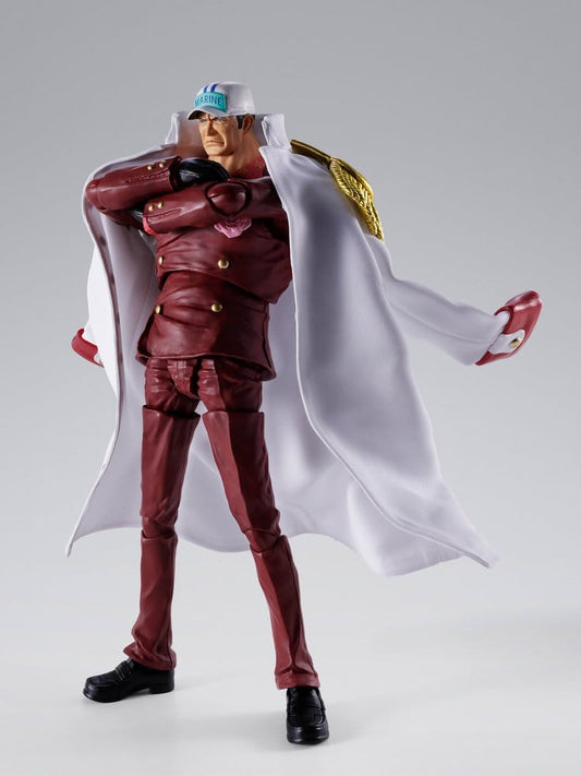 One Piece S.H.Figuarts Action Figure SAKAZUKI (AKAINU) -MARINEFORD