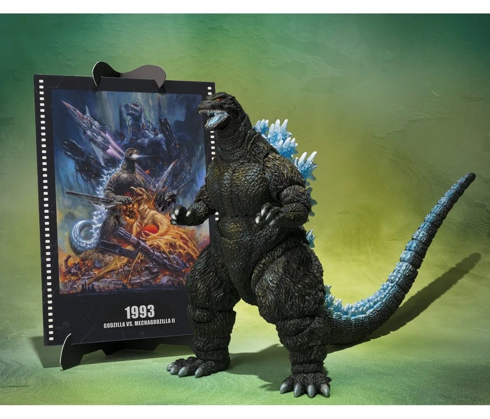 Godzilla S.H.MonsterArts Action Figure GODZILLA (GODZILLA VS. MECHAGODZILLA II POSTER COLORING VER.) -MOVIE GRAPHIC PLUS
