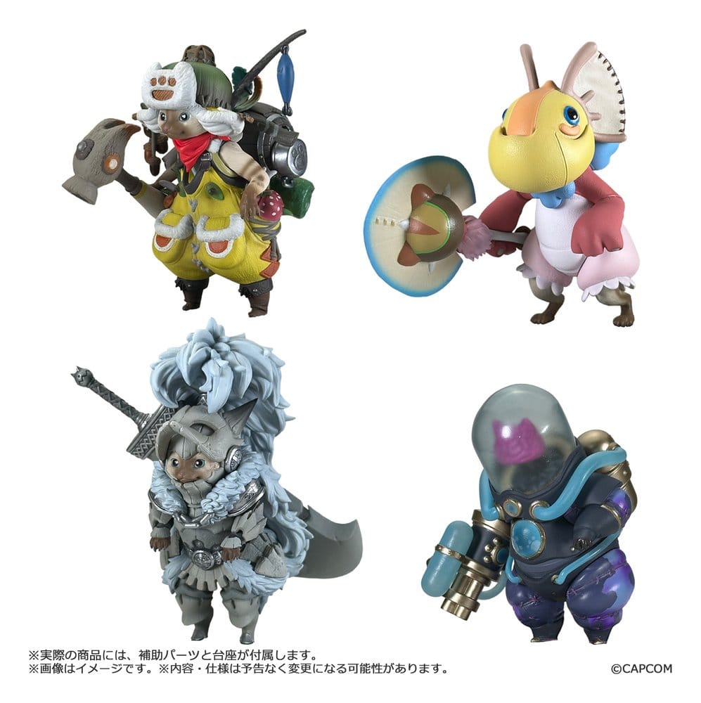 Monster Hunter Standard Model Plus Mini Figure Palico Collection Vol. 1 Blind Box