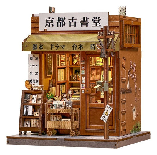 Miniature House Model Kit Antique Bookery of Kyoto