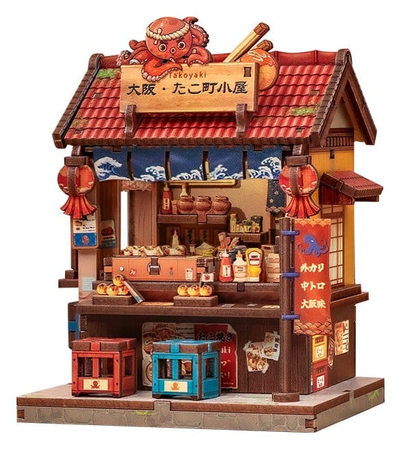 Miniature House Model Kit Osaka Takoyaki