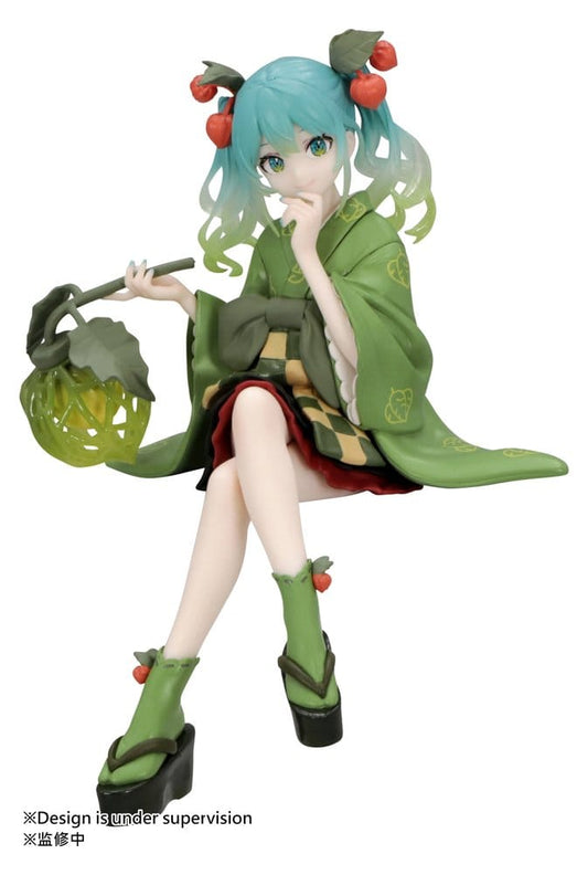 Hatsune Miku Noodle Stopper Figure FLOWER FAIRY WINTER CHERRY GREEN COLOR VER.
