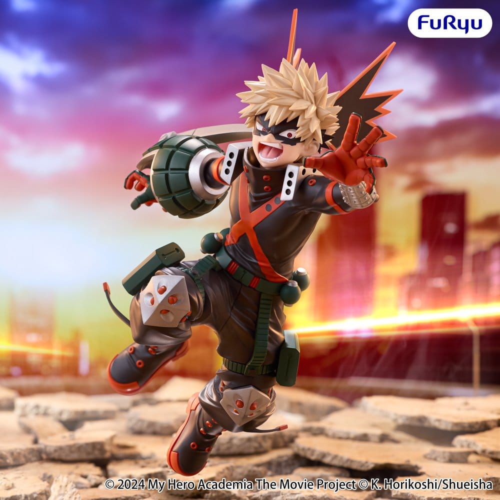 My Hero Academia: You're Next Muchute Figure KATSUKI BAKUGO