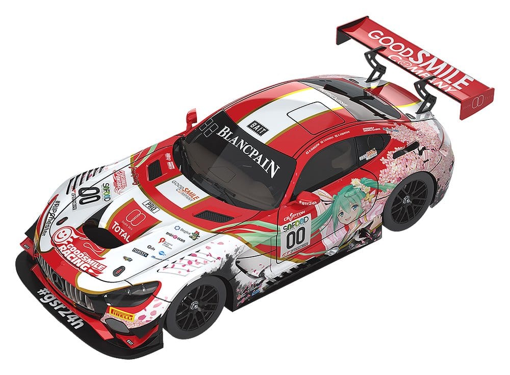 Hatsune Miku GT Project Vehicle 1/64 AMG 2017 SPA24H Ver.