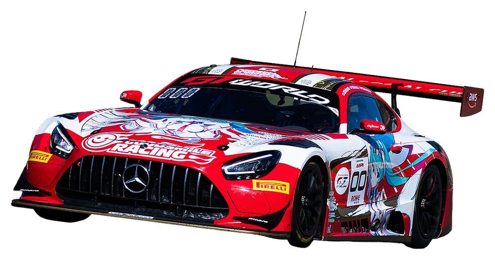 Hatsune Miku GT Project Vehicle 1/64 AMG 2025 SPA 24H Ver.