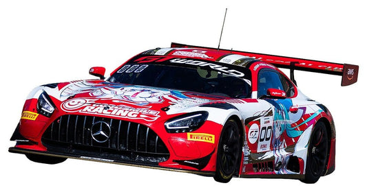 Hatsune Miku GT Project Vehicle 1/64 AMG 2025 SPA 24H Ver.