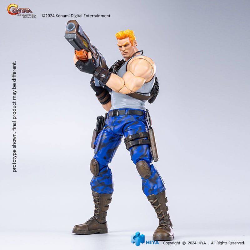 Contra: Operation Galuga Exquisite Basic Action Figure BILL RIZER