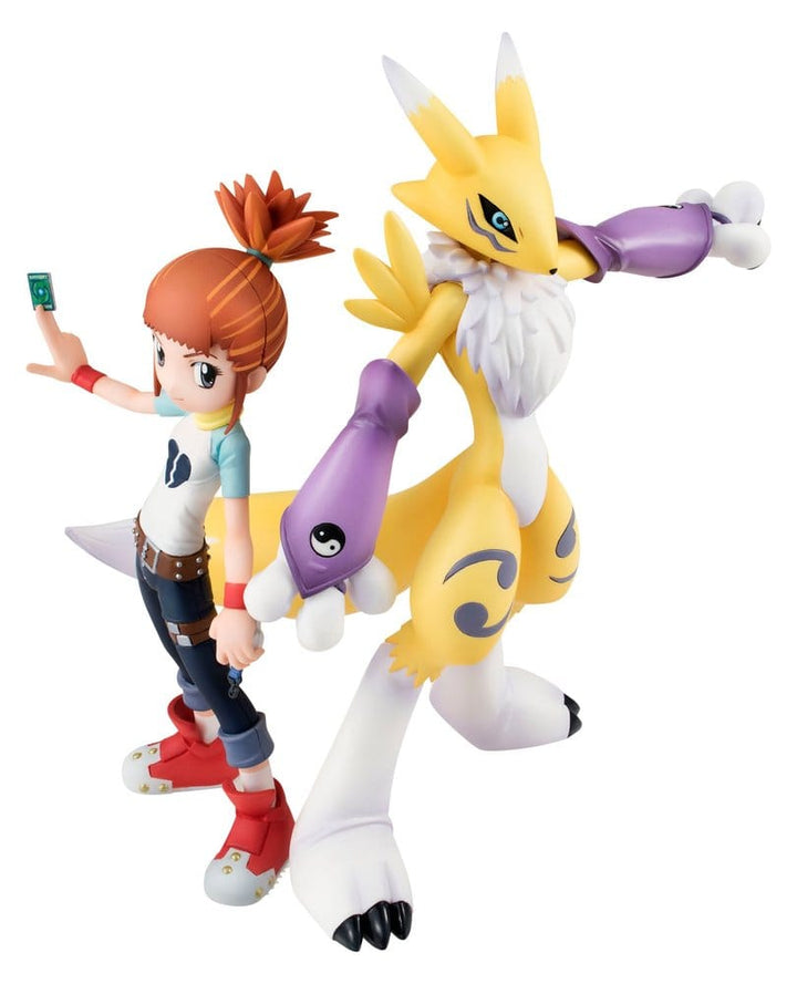 Digimon Tamers G.E.M. Series Figure RENAMON & RUKI MAKINO (REPEAT)