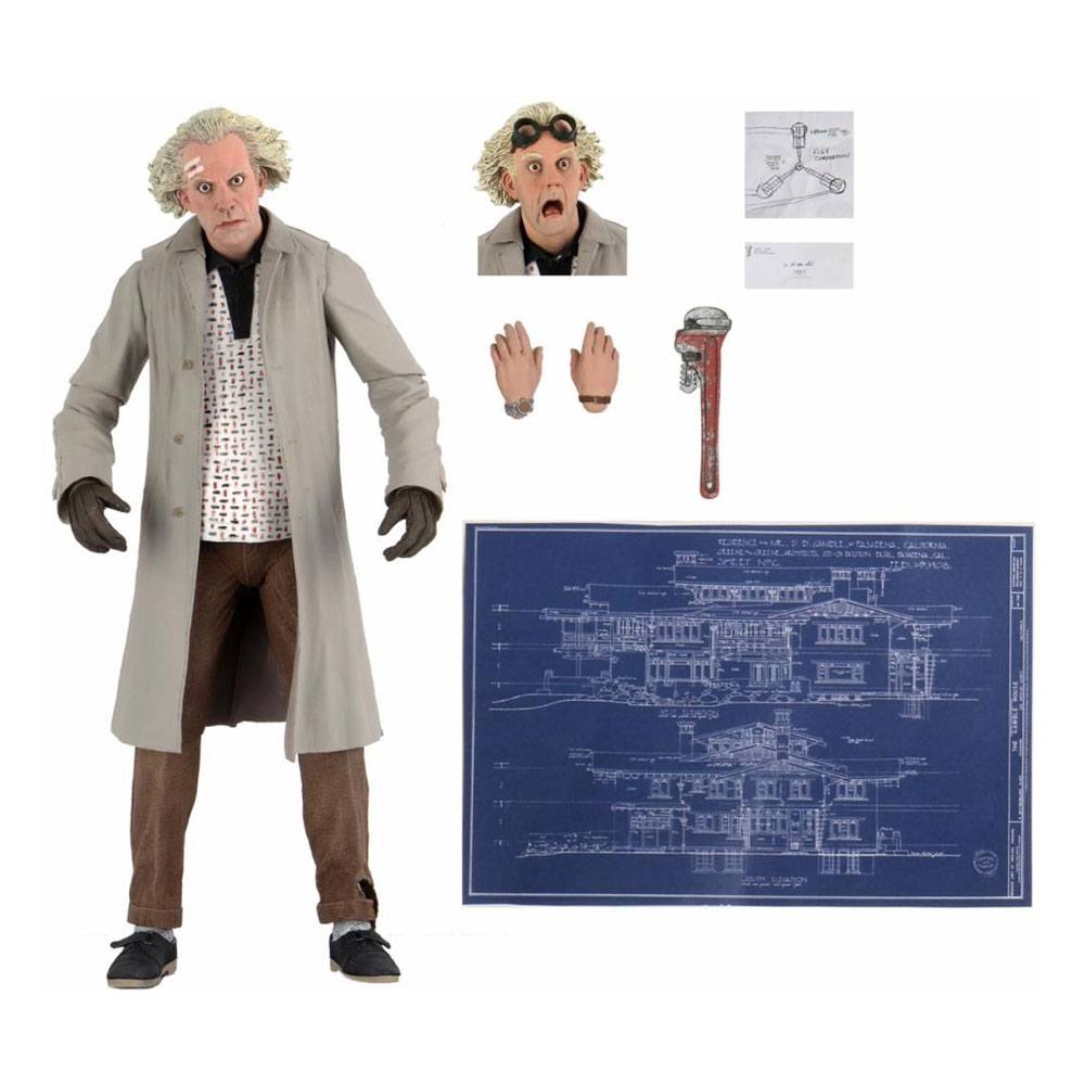Back to the Future Action Figure ULTIMATE DOC BROWN