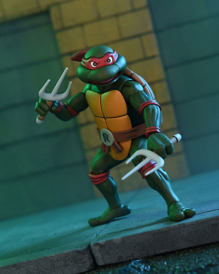 Teenage Mutant Ninja Turtles (1987 Cartoon) Action Figure ULTIMATE RAPHAEL (VHS)