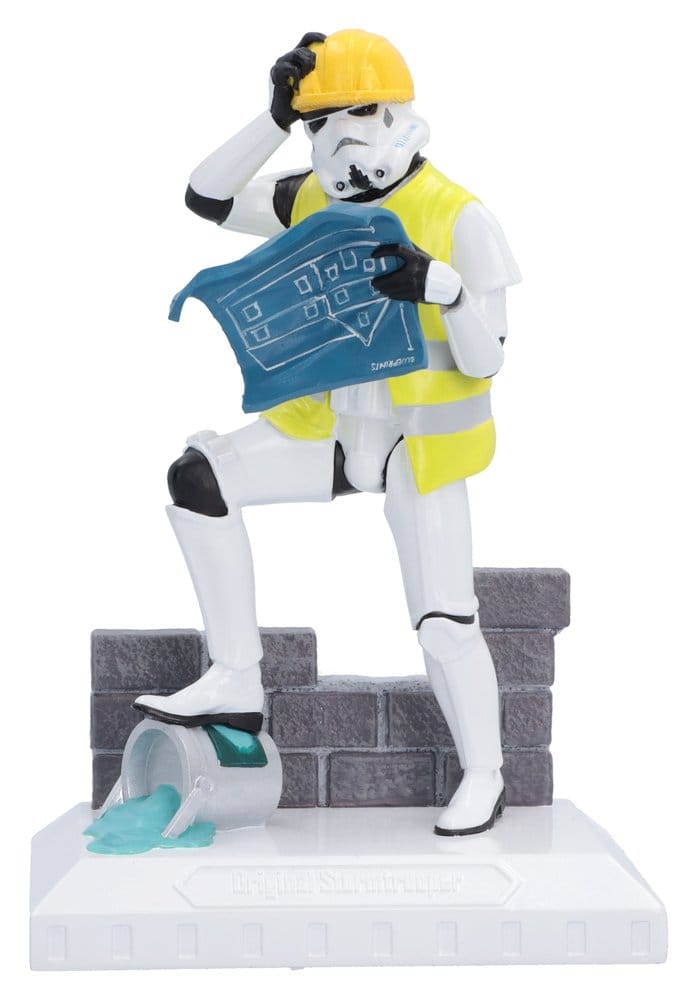 Original Stormtrooper Figure Hit a Brick Wall