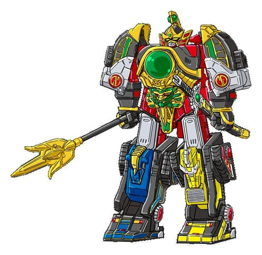 Mighty Morphin Power Rangers Thunder Megazord with Mega Power Sword Action Figure