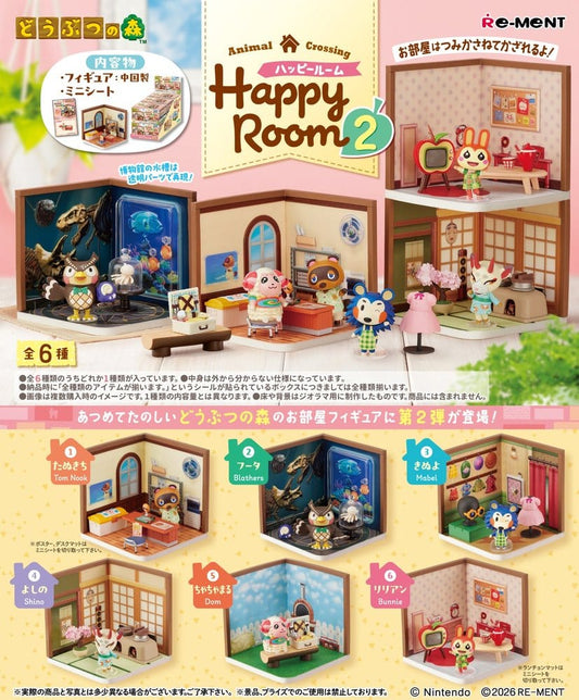 Animal Crossing Mini Figures Happy Room 2 Blind Box