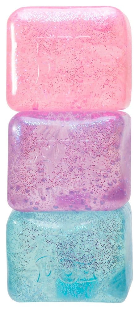 NeeDoh Squeeze Ball Nice Cube Glitter & Glow Display (12)
