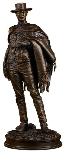 The Good, The Bad and the Ugly Statue THE MAN WITH NO NAME (FAUX BRONZE)