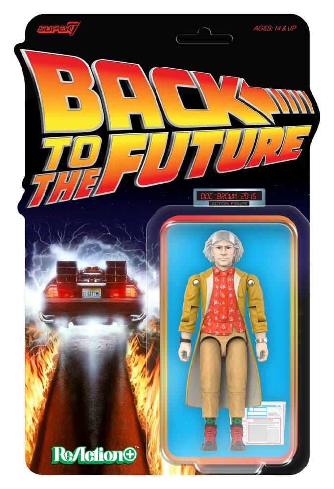 Back to the Future ReAction+ Action Figure WAVE 02 DR. EMMETT BROWN (2015)