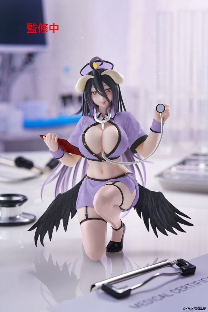 Overlord Figure DESKTOP CUTE ALBEDO (NURSE VER.) RENEWAL