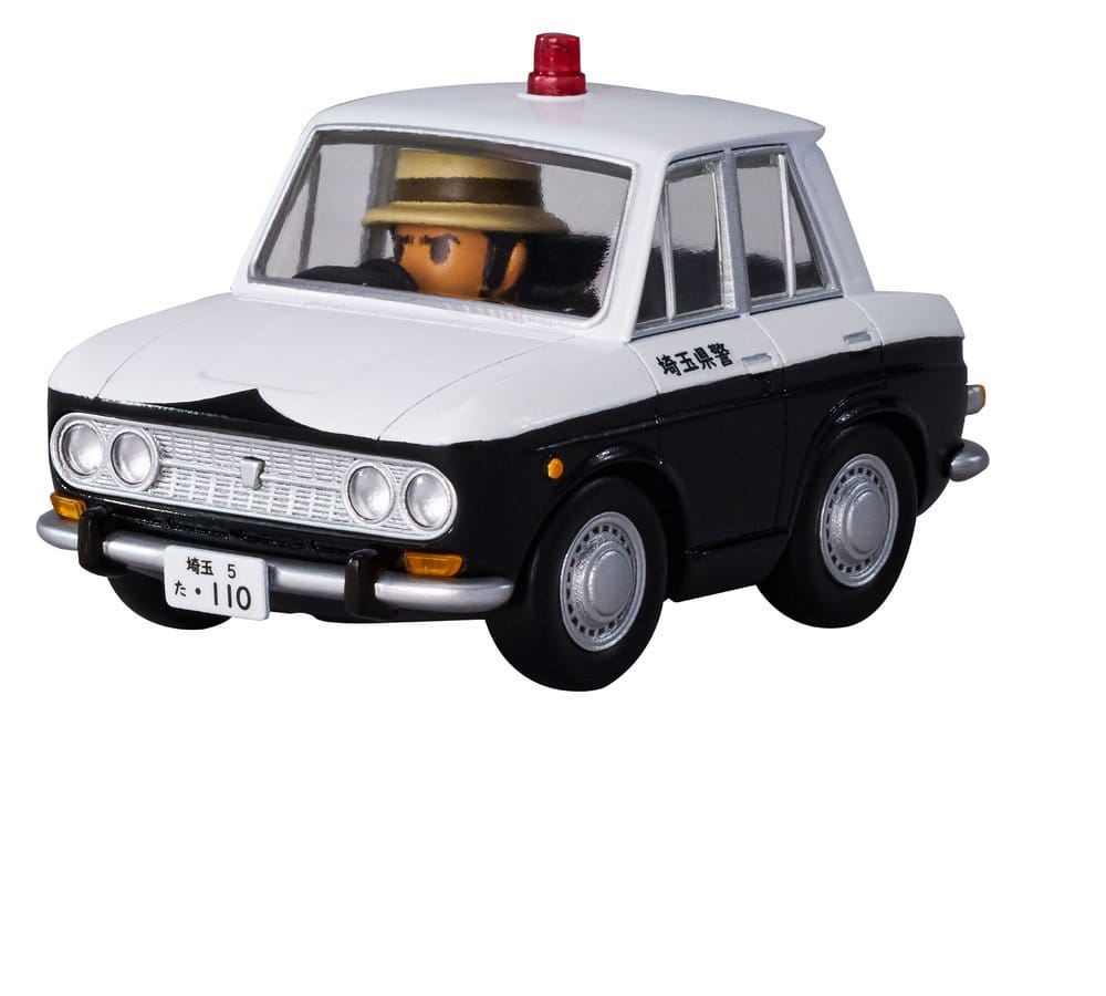 Lupin the Third: The Castle of Cagliostro Q Village Figure BLUEBIRD PATROL CAR