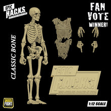 Epic H.A.C.K.S. Action Figure 1/12 SKELETON BLANK CLASSIC BONE - 2