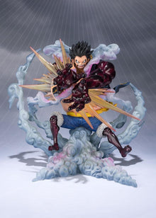 One Piece FiguartsZERO Statue MONKEY D. LUFFY GEAR 4 LEO BAZOOKA REISSUE - 2