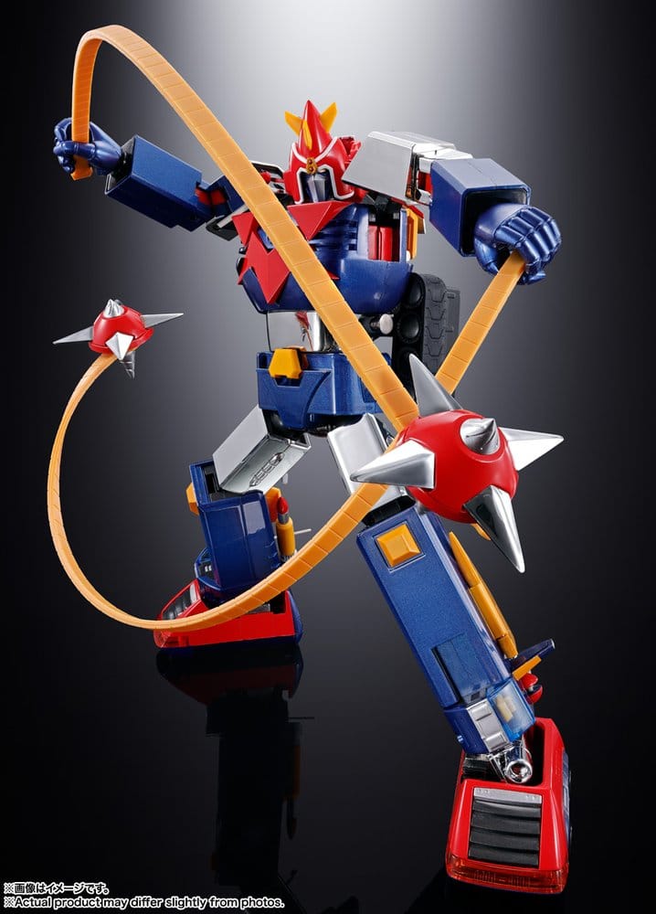 Super Electromagnetic Machine Voltes V Soul of Chogokin Diecast Action Figure GX-31SP CHODENJI MACHINE VOLTES V CHOGOKIN 50TH VER. - 2