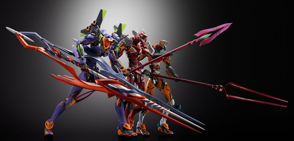 Neon Genesis Evangelion Metal Build Action Figure EVA PRODUCTION MODEL-02 30TH WITH THE SPEAR OF CASSIUS - 2