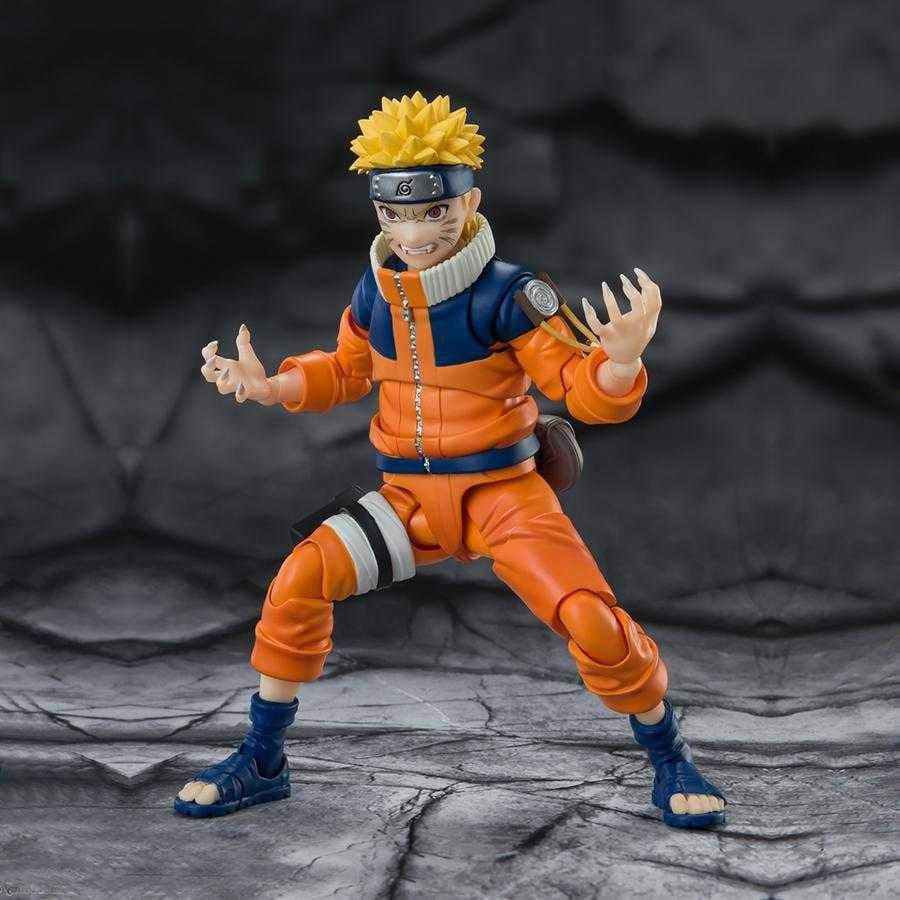 Naruto S.H.Figuarts Action Figure NARUTO UZUMAKI THE NO.1 MOST UNPREDICTABLE NINJA REISSUE - 2