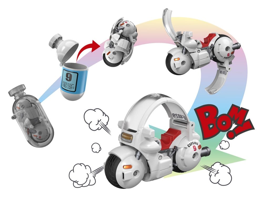 Dragon Ball Changearts Hoi-Poi Capsule No. 9 Bulma's Motorcycle - 2
