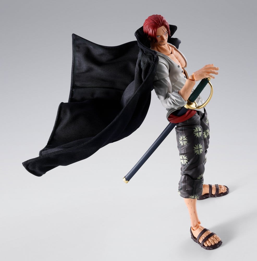 One Piece S.H.Figuarts Action Figure SHANKS -MARINEFORD - 2