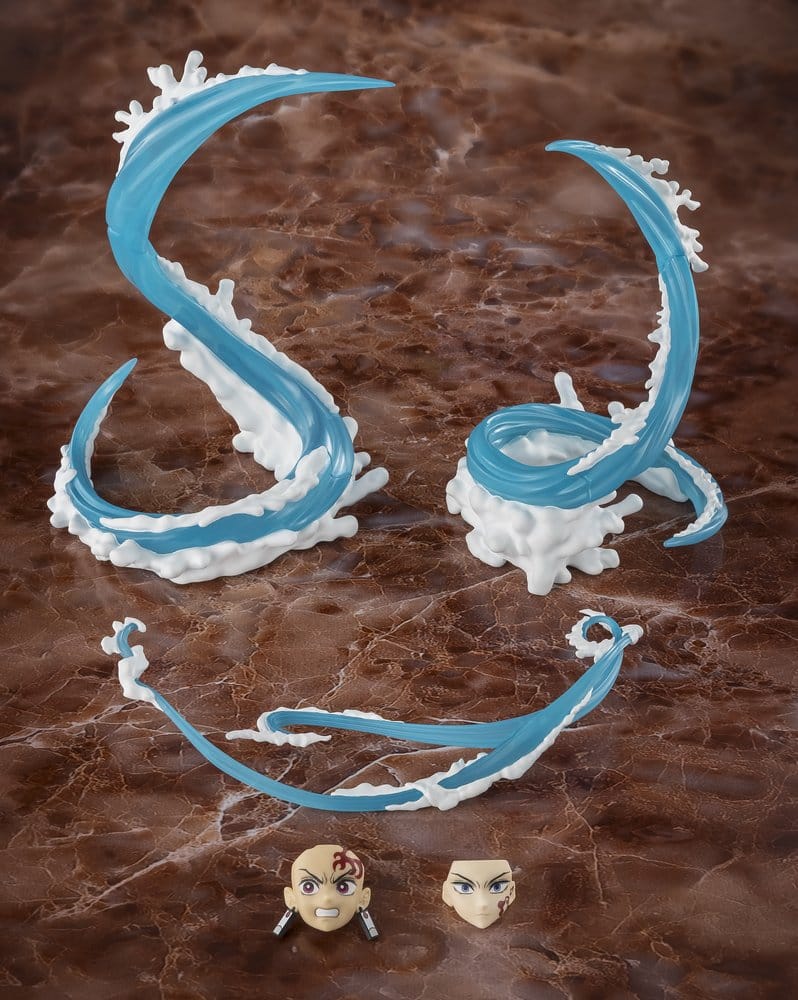 Demon Slayer: Kimetsu no Yaiba S.H. Figuarts Accessory Set Tanjiro Kamado & Giyu Tomioka Water Breathing Option Parts Set - 2