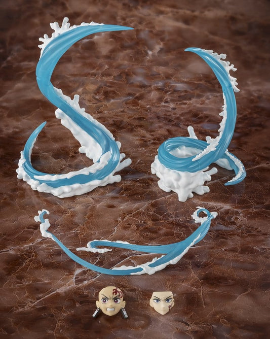 Demon Slayer: Kimetsu no Yaiba S.H. Figuarts Accessory Set Tanjiro Kamado & Giyu Tomioka Water Breathing Option Parts Set - 2